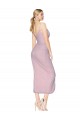 Online Short Knee Length Chiffon Wrap Cocktail Prom Dress / Homecoming Dress with Straps UK