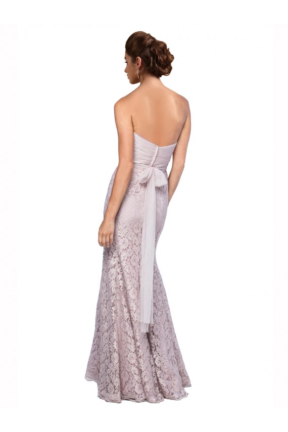 Online Floor Length Fitted Sweetheart Lace Prom Dress UK