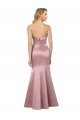 Online Old Hollywood-Inspired Strapless Satin Prom Dress UK