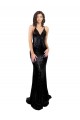 Online Sleek Fishtail Shaped Open Back Sequin Prom Dress UK