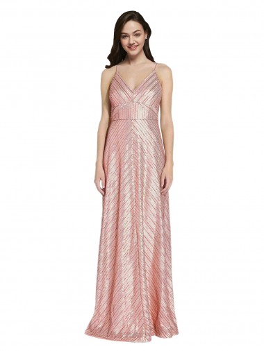 Online High Neck Low Back Sparkling Sequin Prom Dress UK