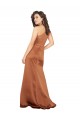 Online One Shoulder Silky Satin Prom Dress UK