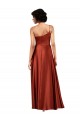 Online Sophisticated One Shoulder Silky Satin Prom Dress with Full Skirt UK