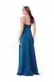 Online Cowl Neck Salky Satin Prom Dress UK