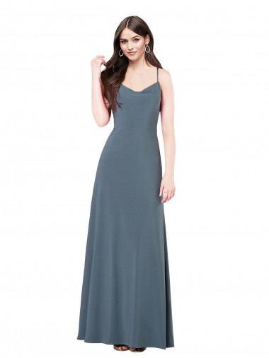 Online Classic Spandex Prom Dress with Scoop Neckline UK