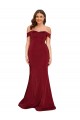 Online Off Shoulder Sleeves Sweetheart Neckline Long Spandex Prom Dress UK