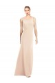 Online V-Spaghetti Strap Open Back Bateau Neck Trumpet Prom Dress UK