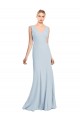 Online Sleeveless Seamed Bodice Trumpet Prom Dress UK