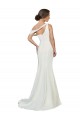 Online One Shoulder Crepe Prom Dress with Draped Off the Shoulder Strap UK