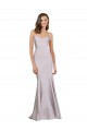 Online Crepe Mermaid Prom Dress with Low Back UK