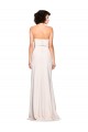 Online Strapless Crepe Fitted Prom Dress with Twist Bow UK
