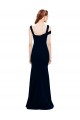 Online Sleeveless Crepe Mermaid Prom Dress with Side Slit UK