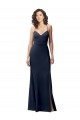 Online Sweetheart Fit and Flare Stretch Crepe Prom Dress with Side Slit and Strappy Back UK