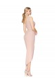 Online Short Knee Length Crepe Cocktail Dress / Prom Dress UK