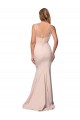 Online Full Length Sweetheart Crepe Prom Dress with Tulle Overlay UK