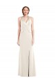 Online Halter Tuxedo Maxi Prom Dress with Front Slit UK