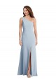 Online Bold One Shoulder Trumpet Maxi Crepe Prom Dress UK