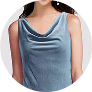 Online Cowl Neck Prom Dresses UK